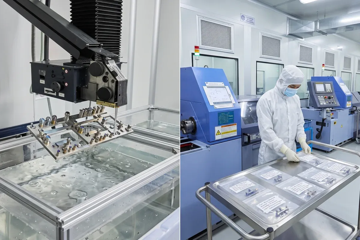 Semiconductor & Data Center Precision Components manufacturing process